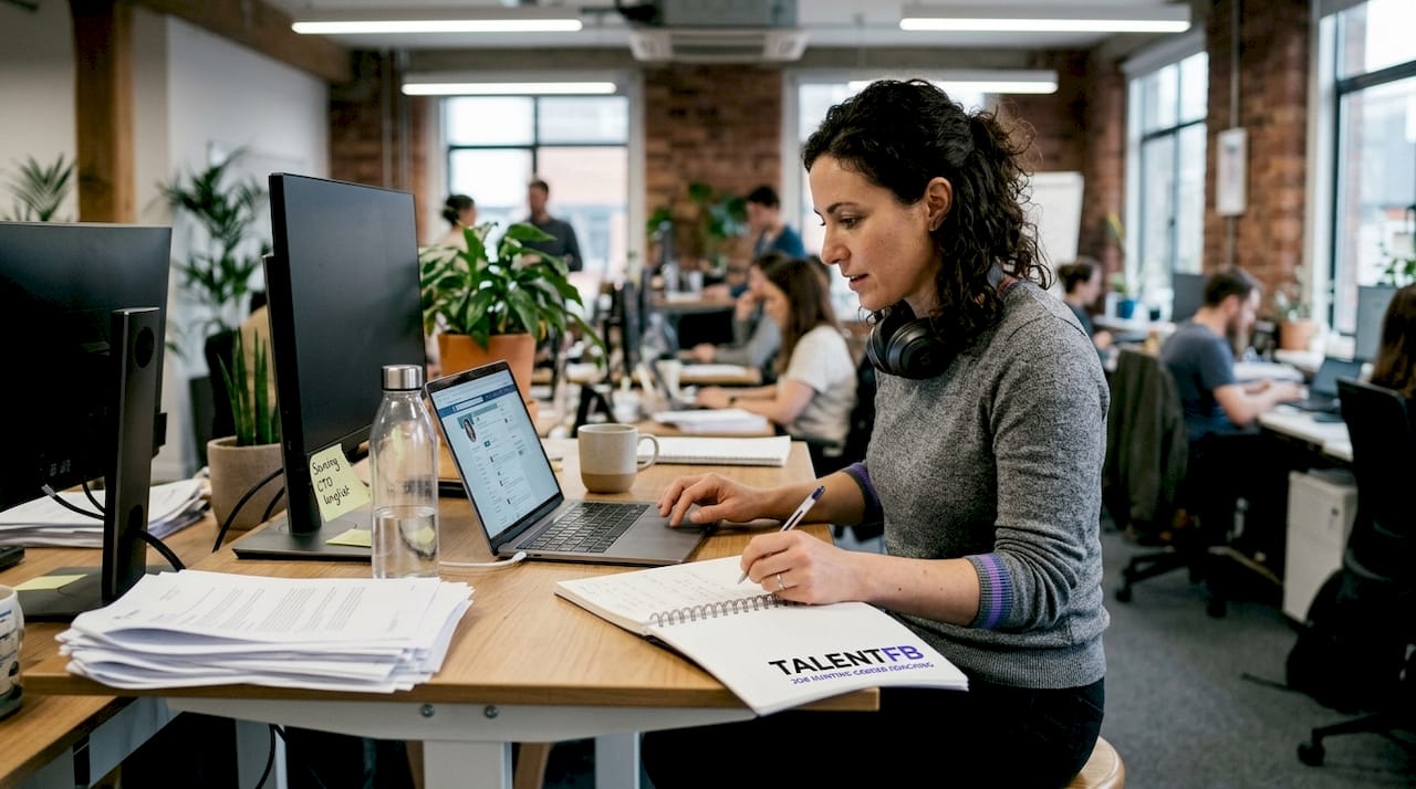 Recruiter sourcing tech executive candidates