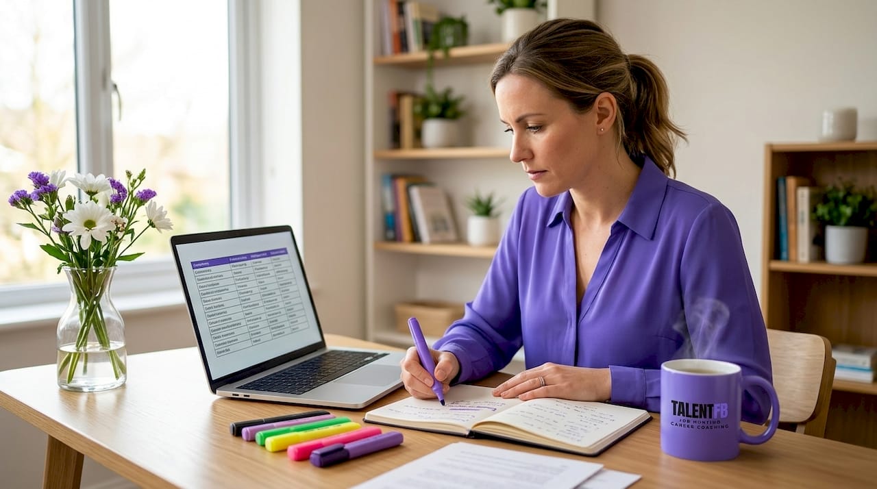Professional mapping transferable skills in home office