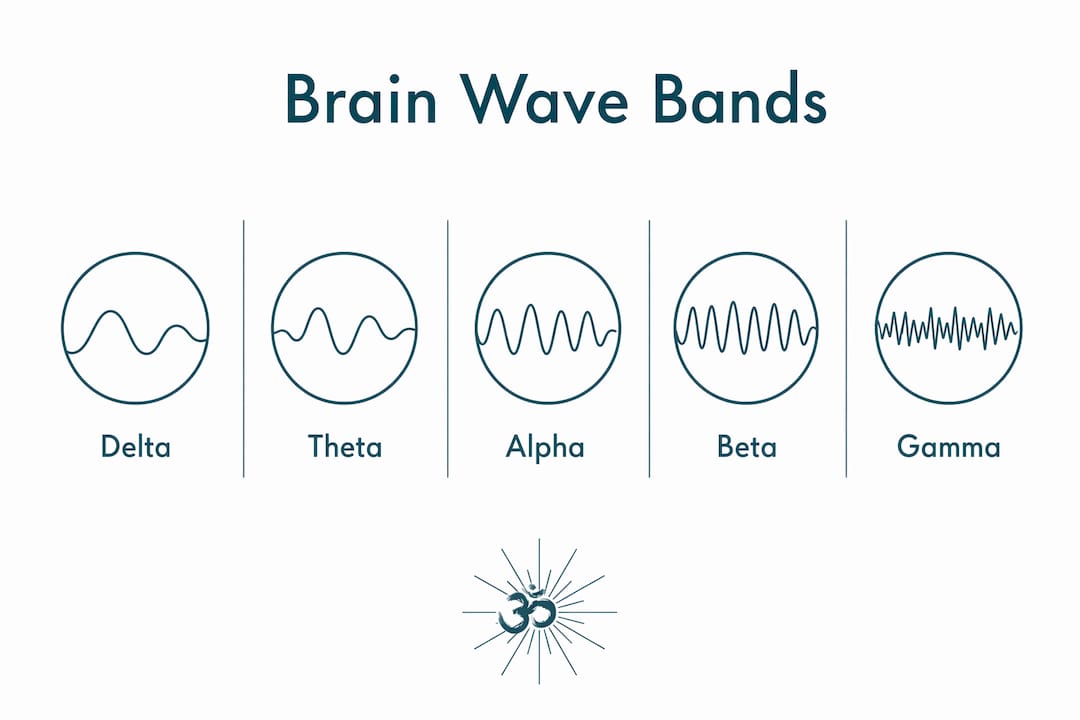 Brain waves Hz: the complete frequency band guide 2 Infographic showing hierarchy of brain wave frequency bands