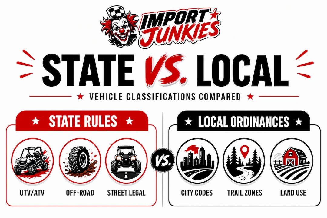 Infographic comparing state and local vehicle classification