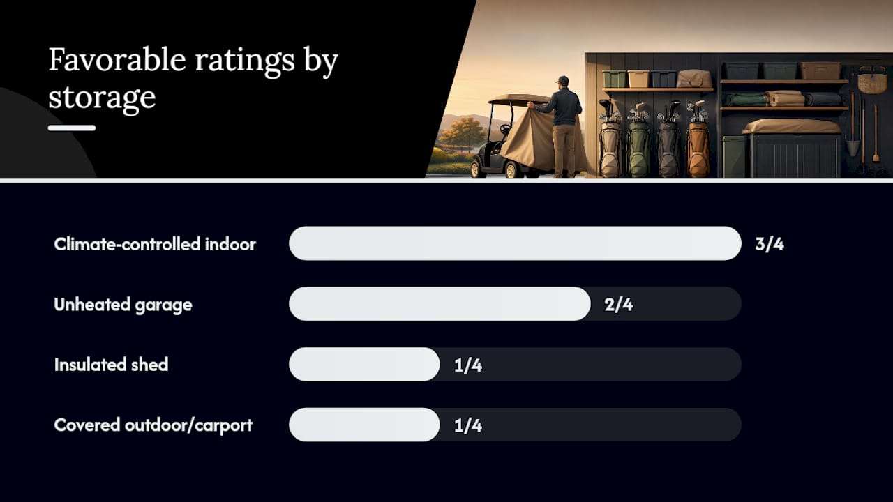 Storage environment comparison infographic