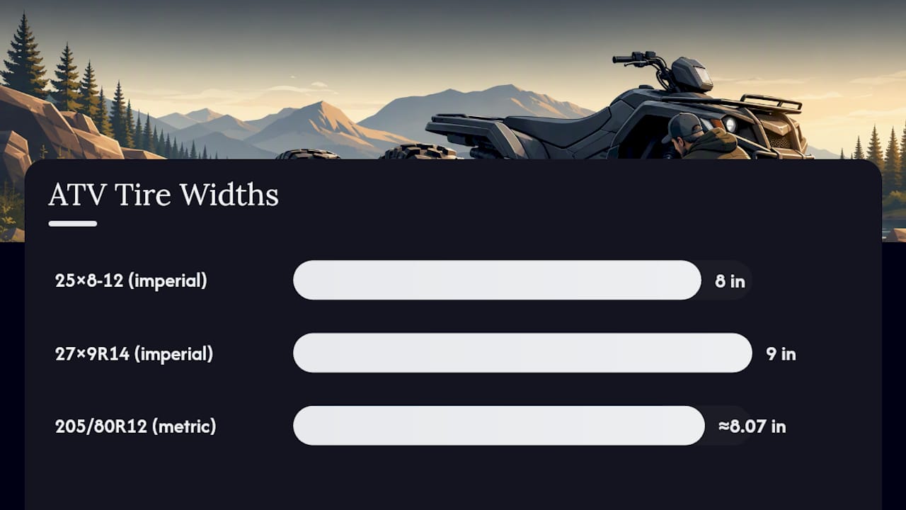 How to Read ATV Tire Sizes — overview diagram