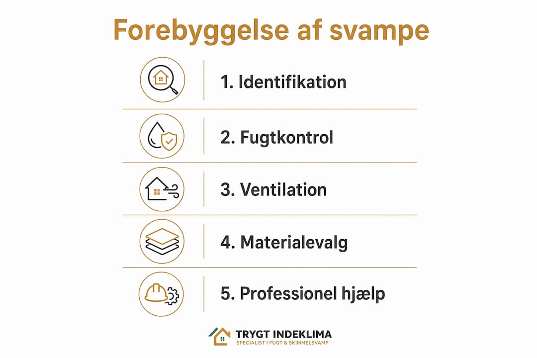 Trænedbrydende svampe: identifikation og forebyggelse 4 Se vores infografik: Fem gode råd til at beskytte dit træ mod svampeangreb