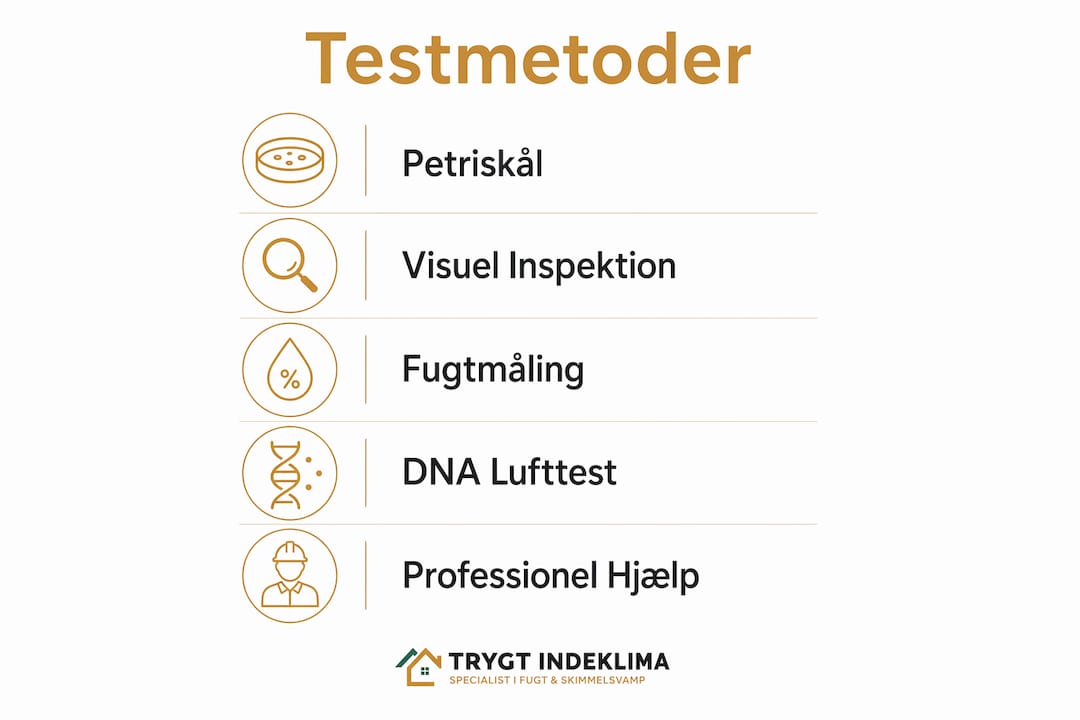 Sådan opdager du skjult skimmelsvamp i hjemmet 4 Oversigt: Sådan tester du for skimmelsvamp derhjemme
