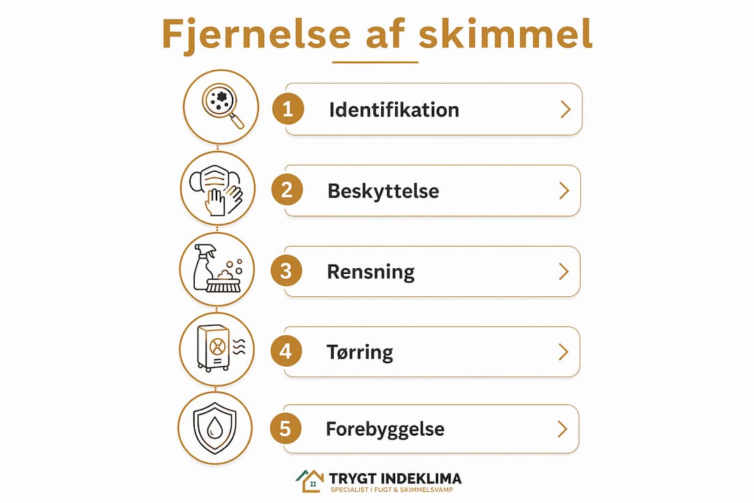 Skimmel i kældre hvad nu: praktisk guide 2026 4 Guide: Sådan fjerner du skimmelsvamp i fem enkle trin