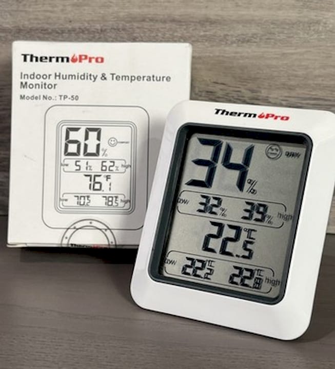 Luftfugtighed i hjemmet: hvad er normalt? 4 ThermoPro TP50 Digital Hygrometer Indoor Thermometer Room Classic ...