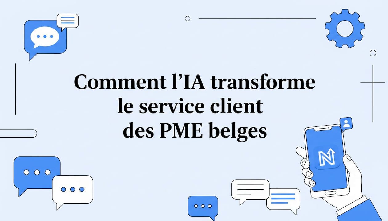 Comment l'IA transforme le service client des PME belges