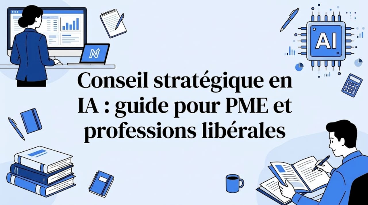 Conseil stratégique en IA : guide pour PME et professions libérales