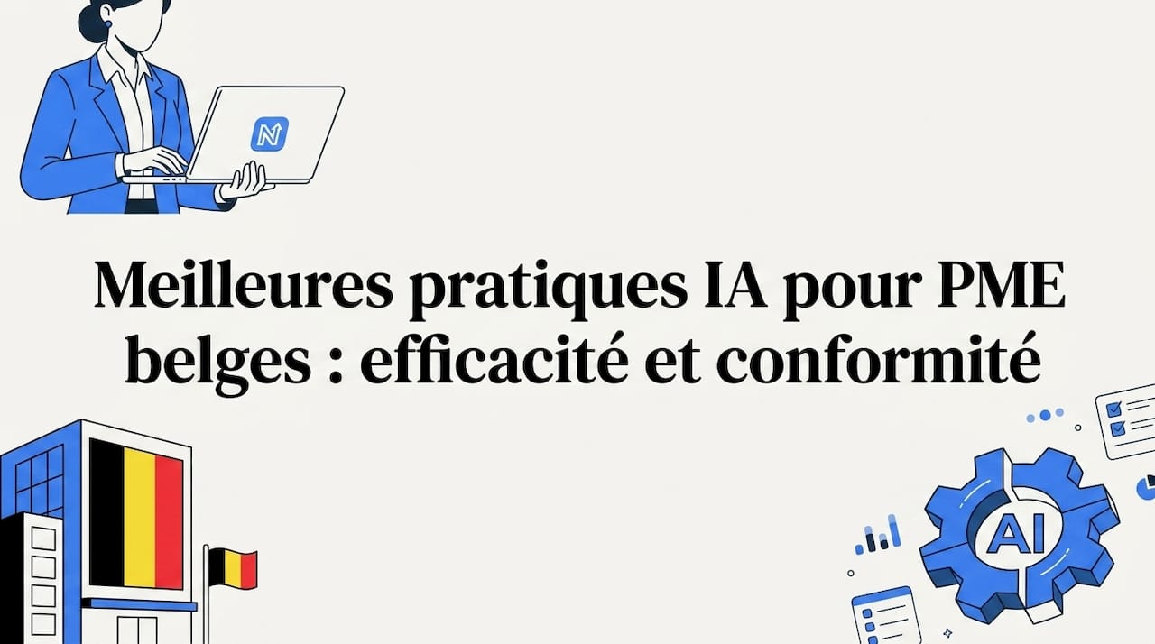 Meilleures pratiques IA pour PME belges : efficacité et conformité