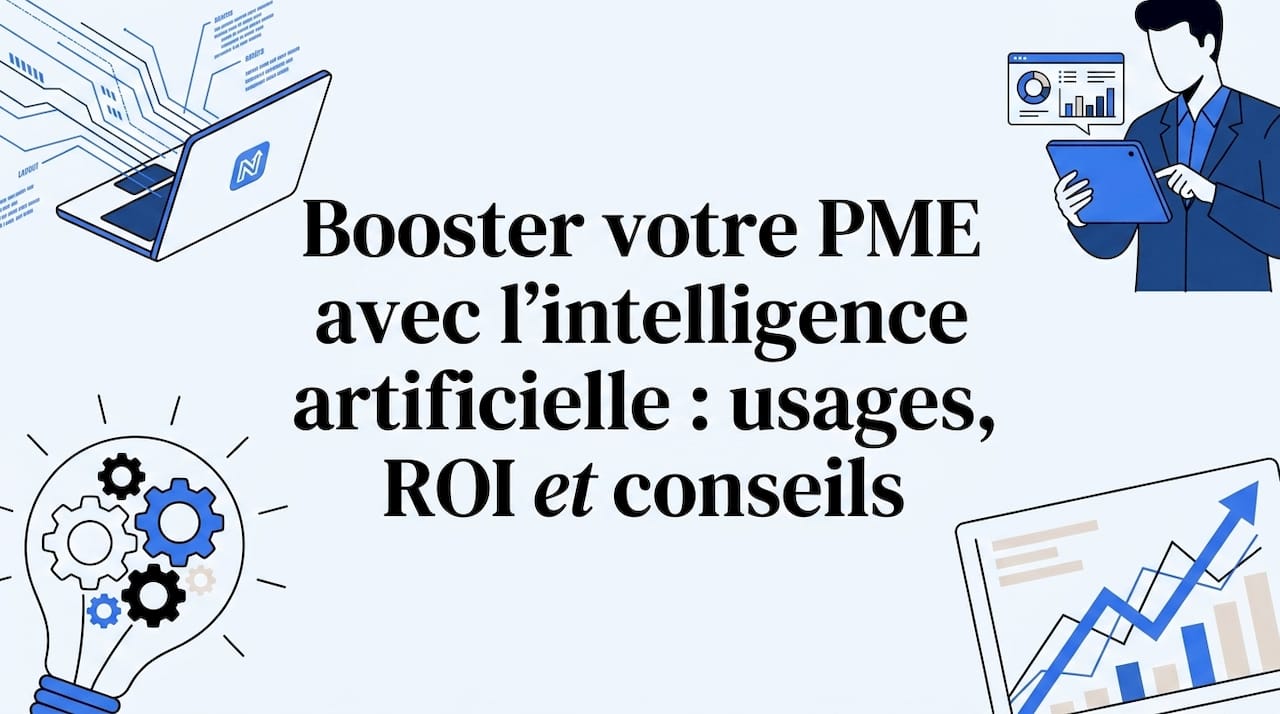 Booster votre PME avec l'intelligence artificielle : usages, ROI et conseils