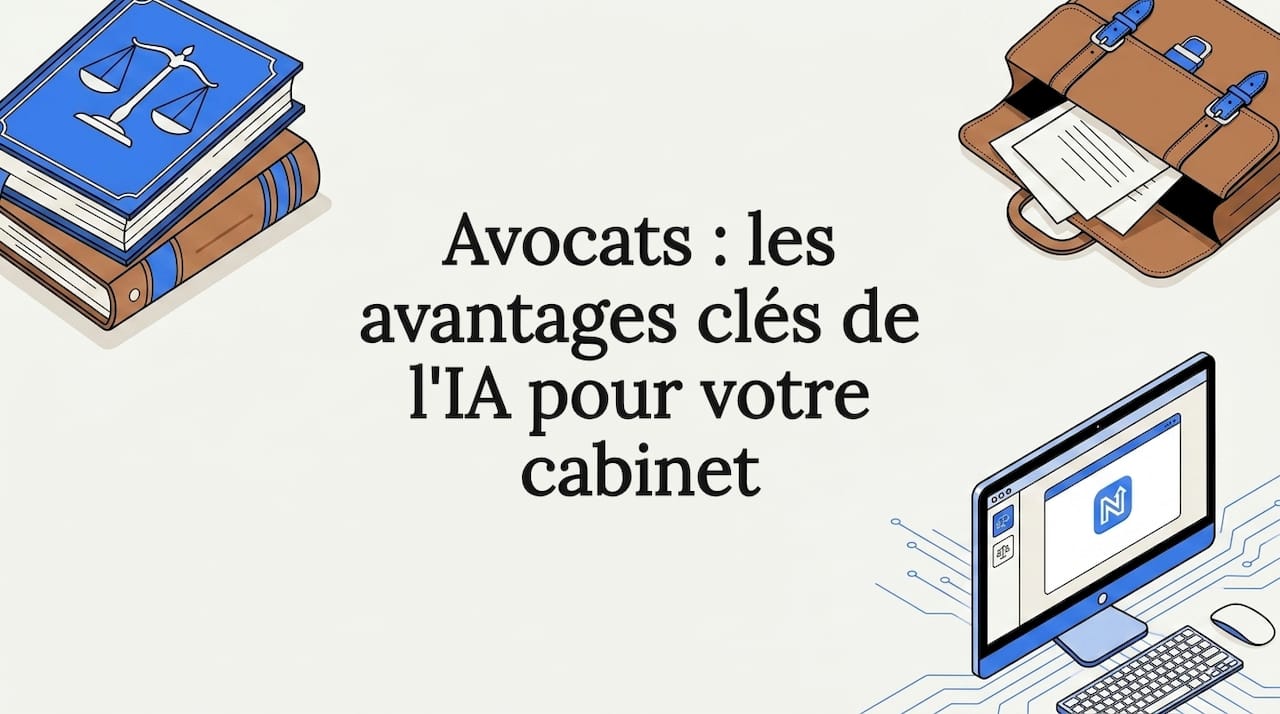 Avocats : les avantages clés de l'IA pour votre cabinet