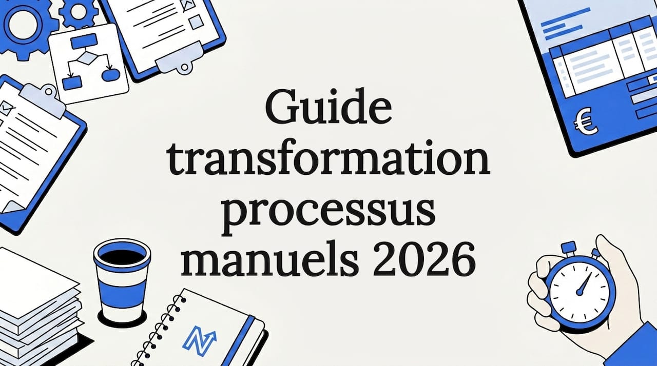 Guide transformation processus manuels 2026