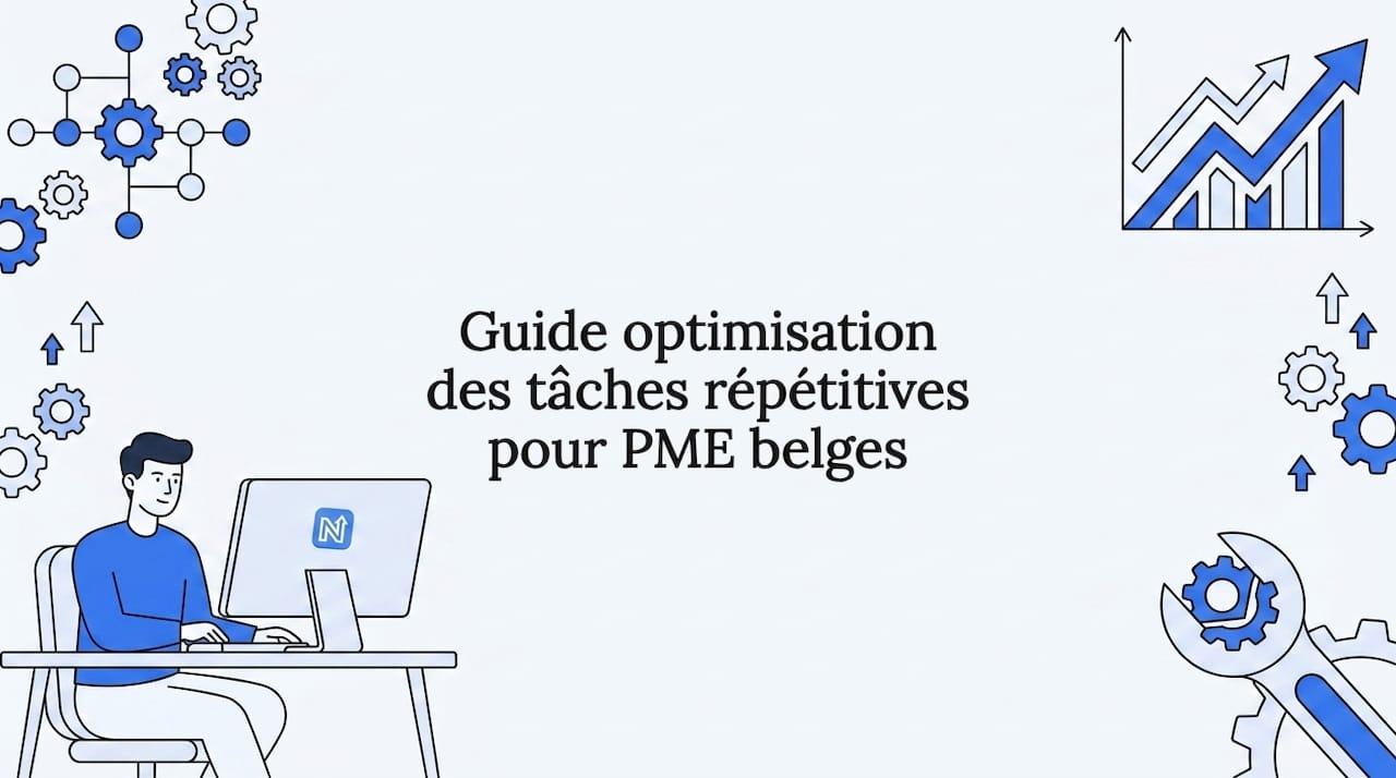 Guide optimisation des tâches répétitives pour PME belges