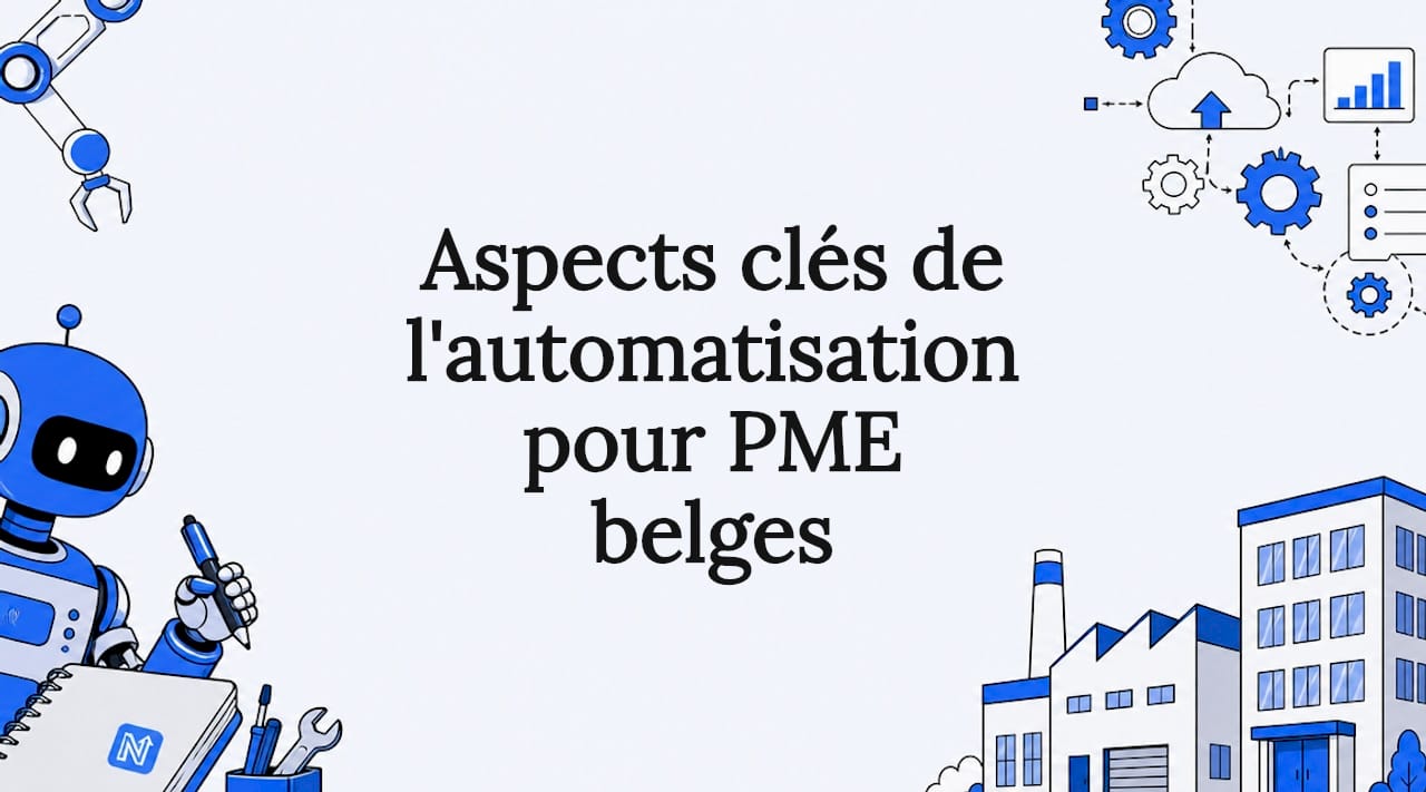 Aspects clés de l'automatisation pour PME belges