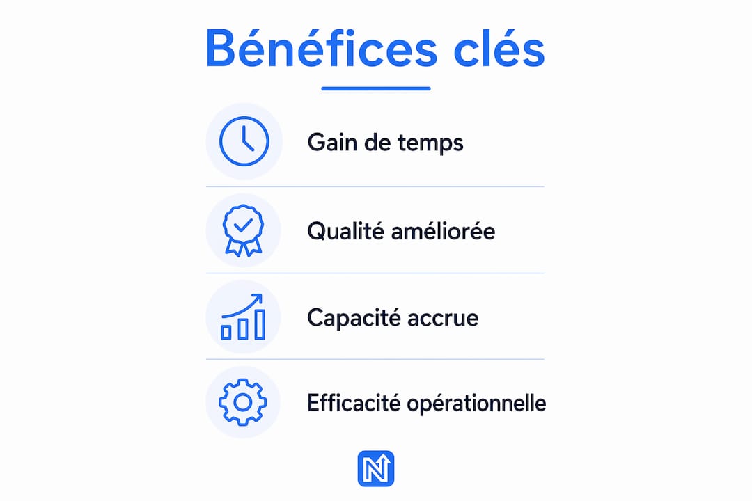 Visuel explicatif mettant en avant les avantages d’une gestion centralisée