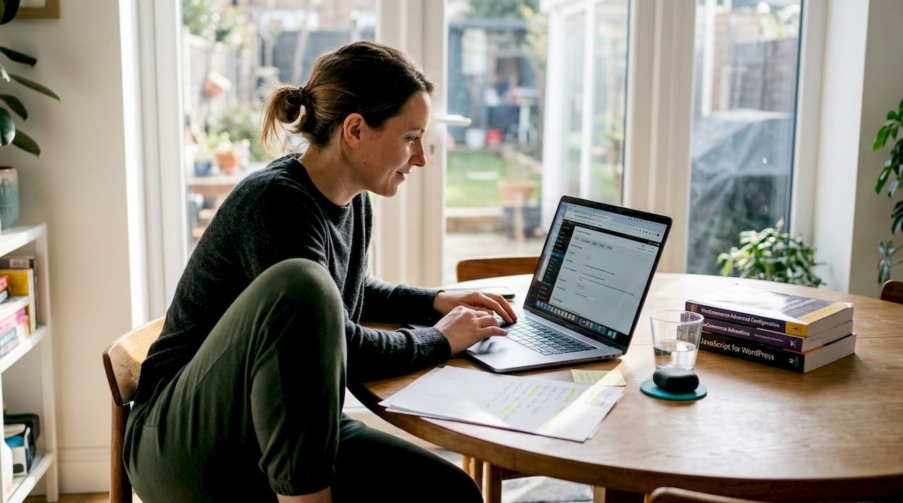 Administrator managing WooCommerce AJAX settings