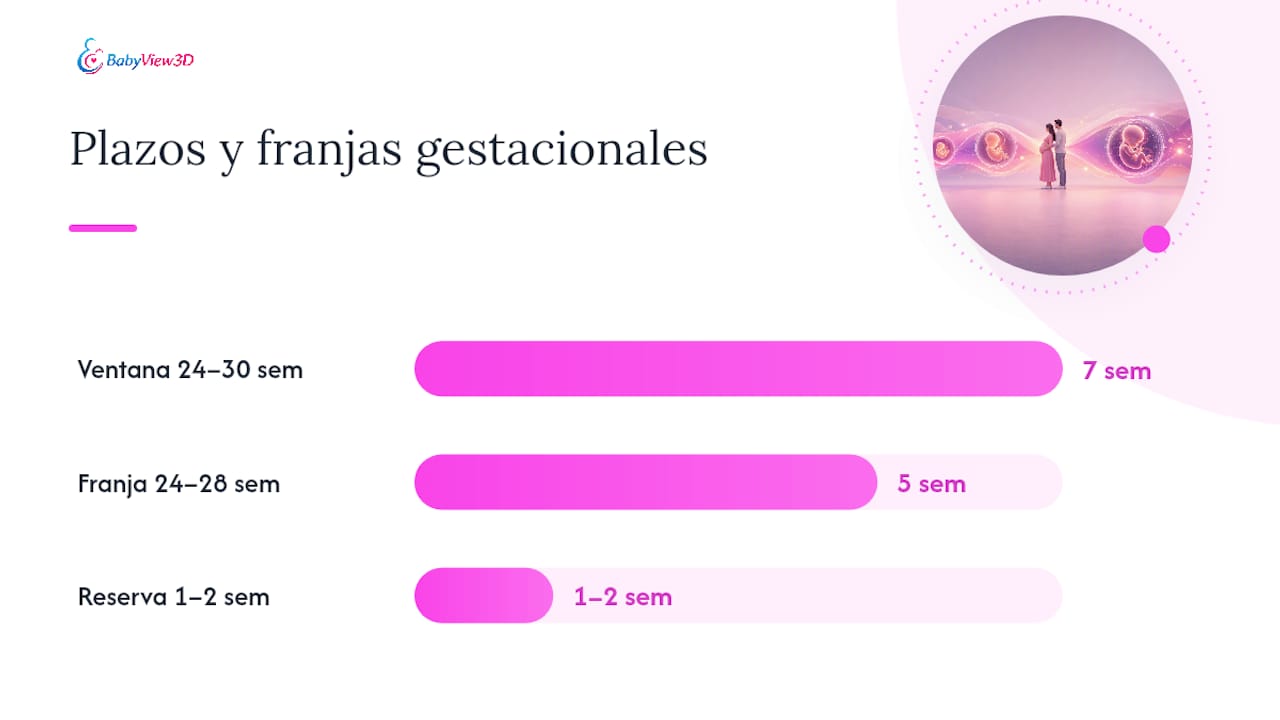 ¿Cuáles son las mejores semanas del embarazo para realizar una ecografía y obtener imágenes de buena calidad?