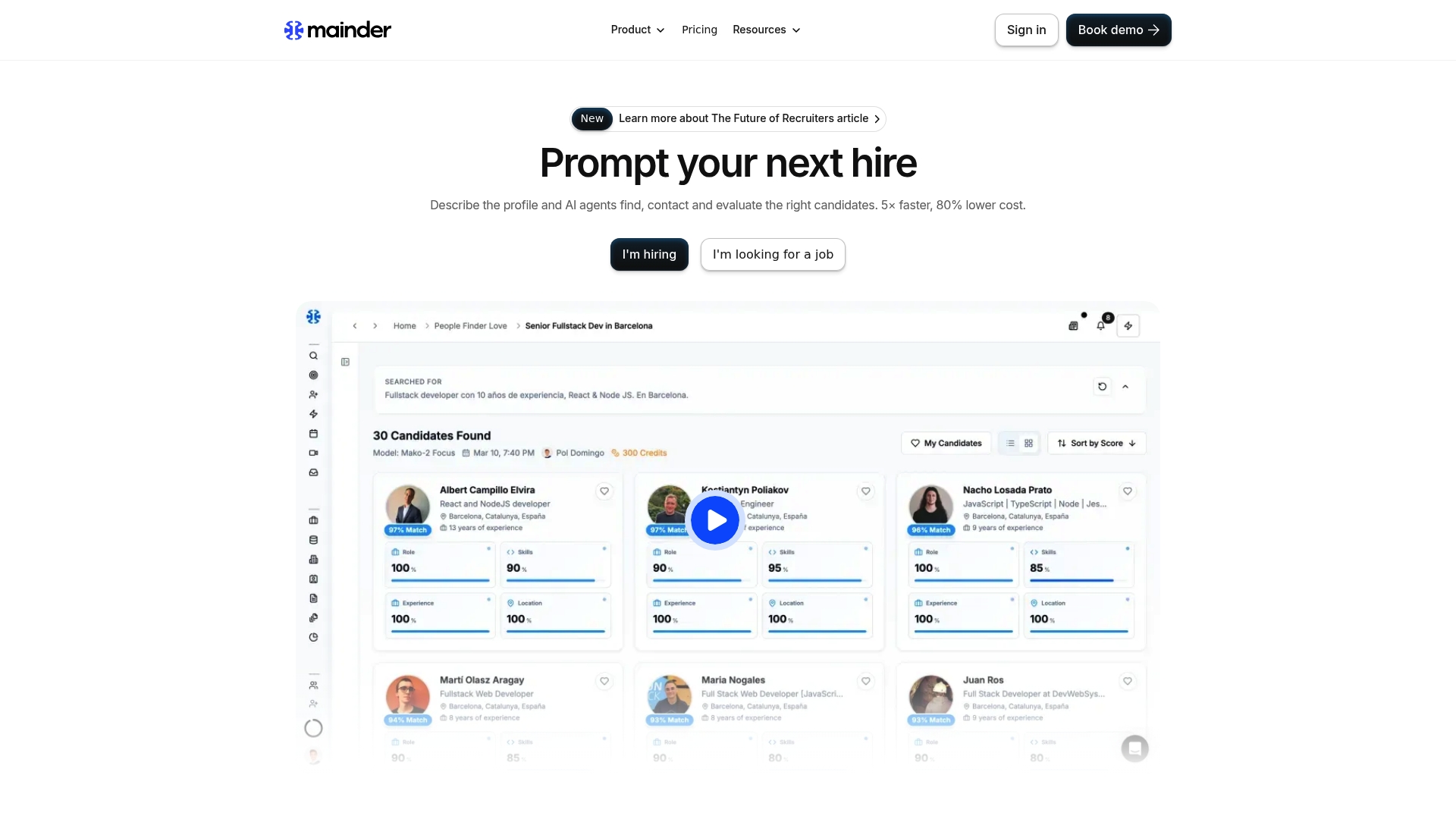 https://mainder.ai