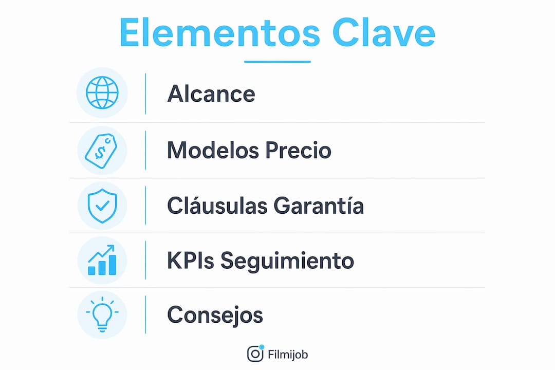 Infografía sobre las etapas fundamentales para formalizar un contrato de selección de personal