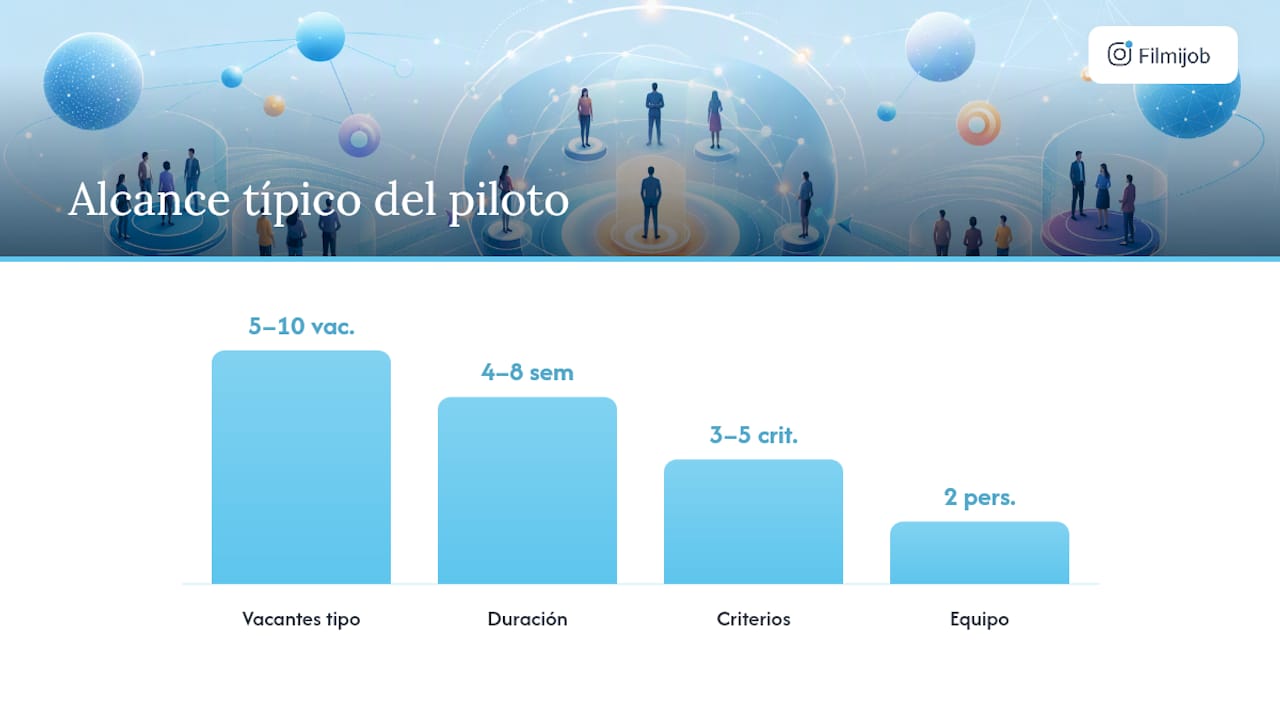 Pasos para implantar un piloto de segmentación en 4–8 semanas — overview diagram