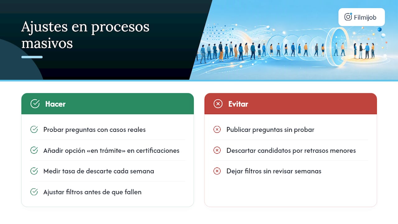 Lo que aprendí gestionando procesos de selección masivos — overview diagram