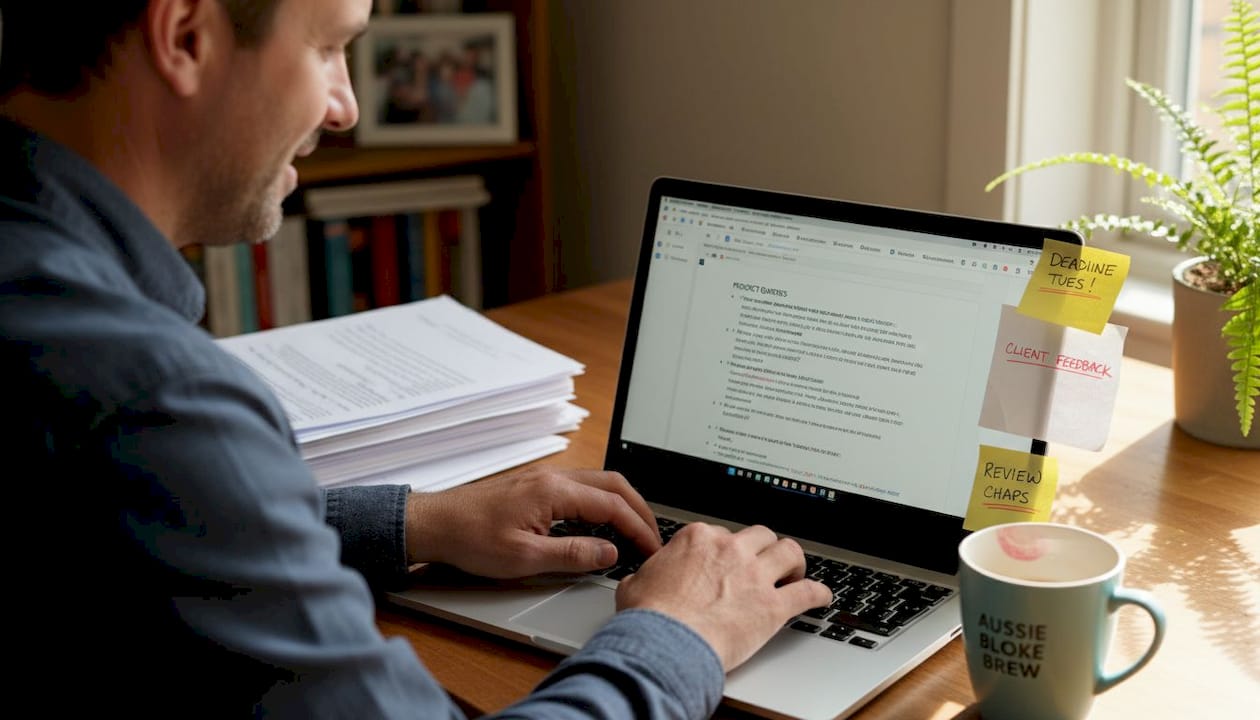 Man uses chatbot for visa and document help