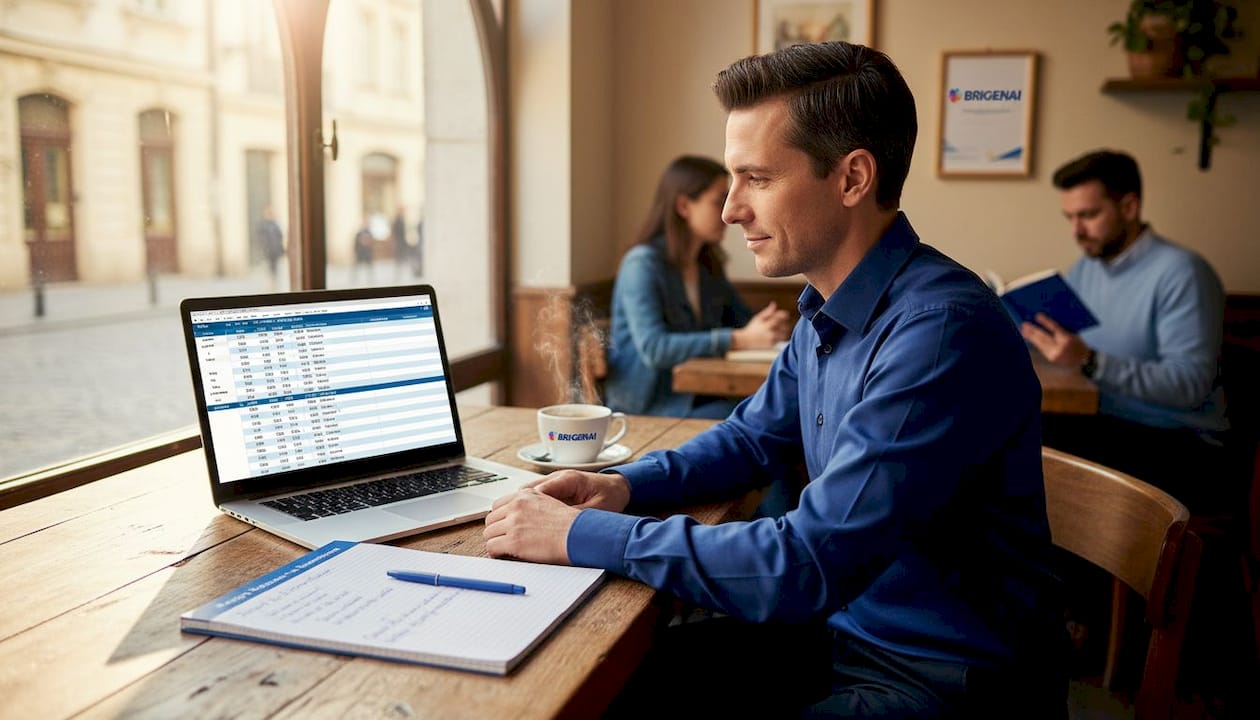 Professional reviewing skills in open workspace