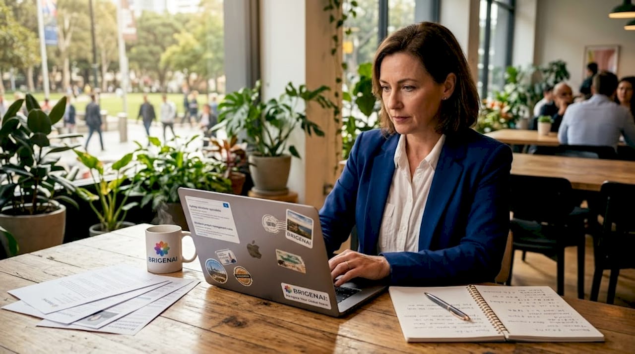 Mid-career working in international office