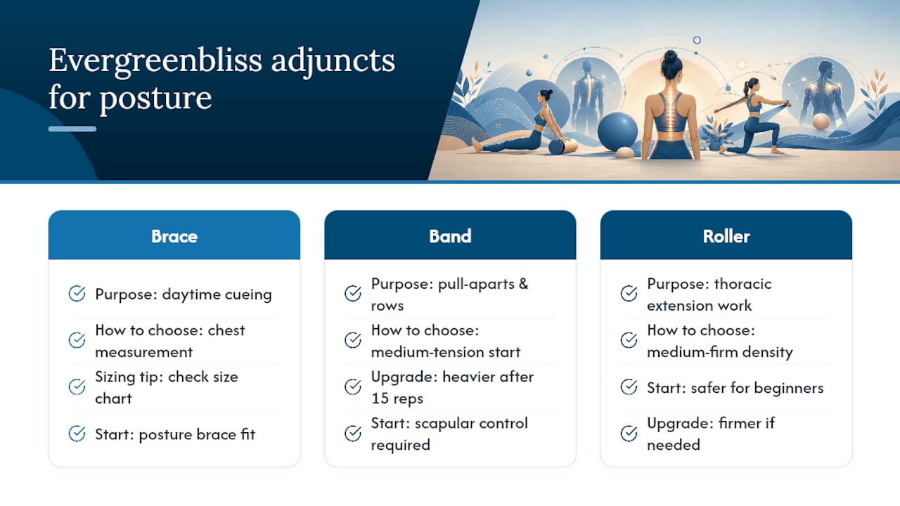 Which Evergreenbliss Products Actually Help With Rounded Shoulders? — overview diagram