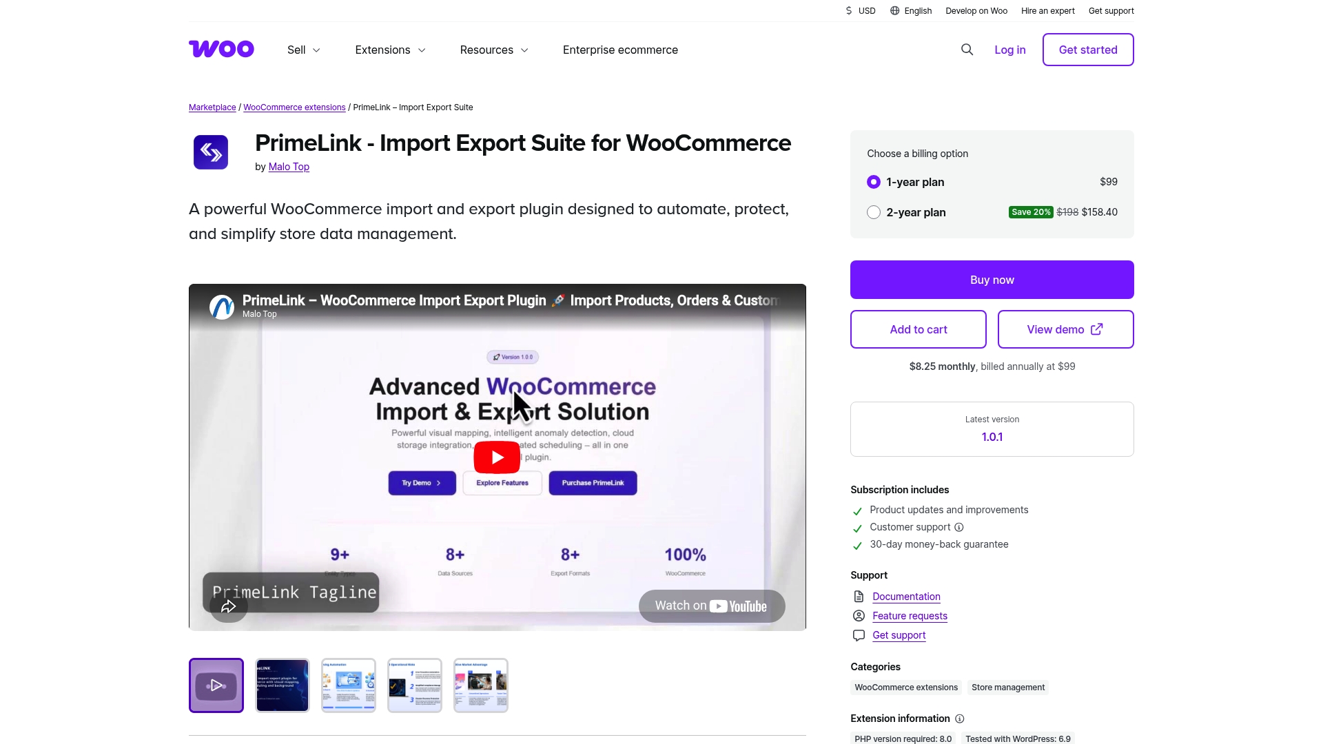 https://woocommerce.com/products/primelink