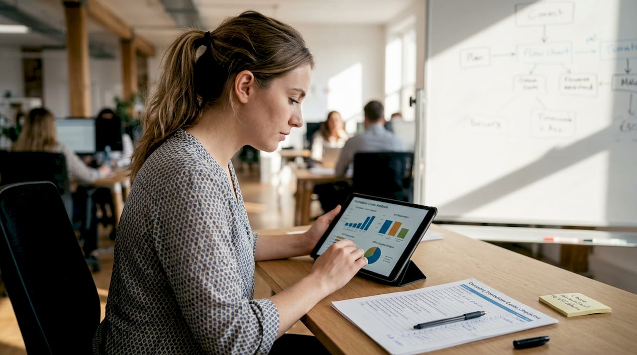 Founder comparing startup costs in Moldova