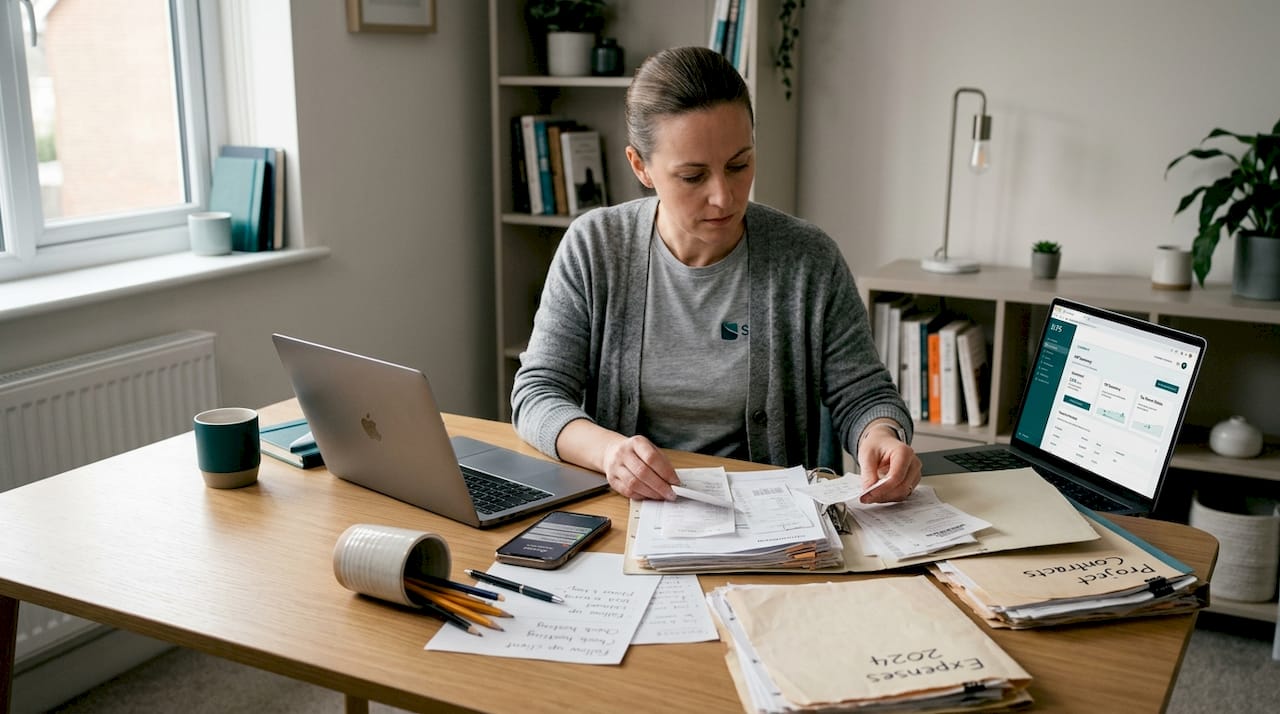 IT entrepreneur preparing Moldovan tax documents