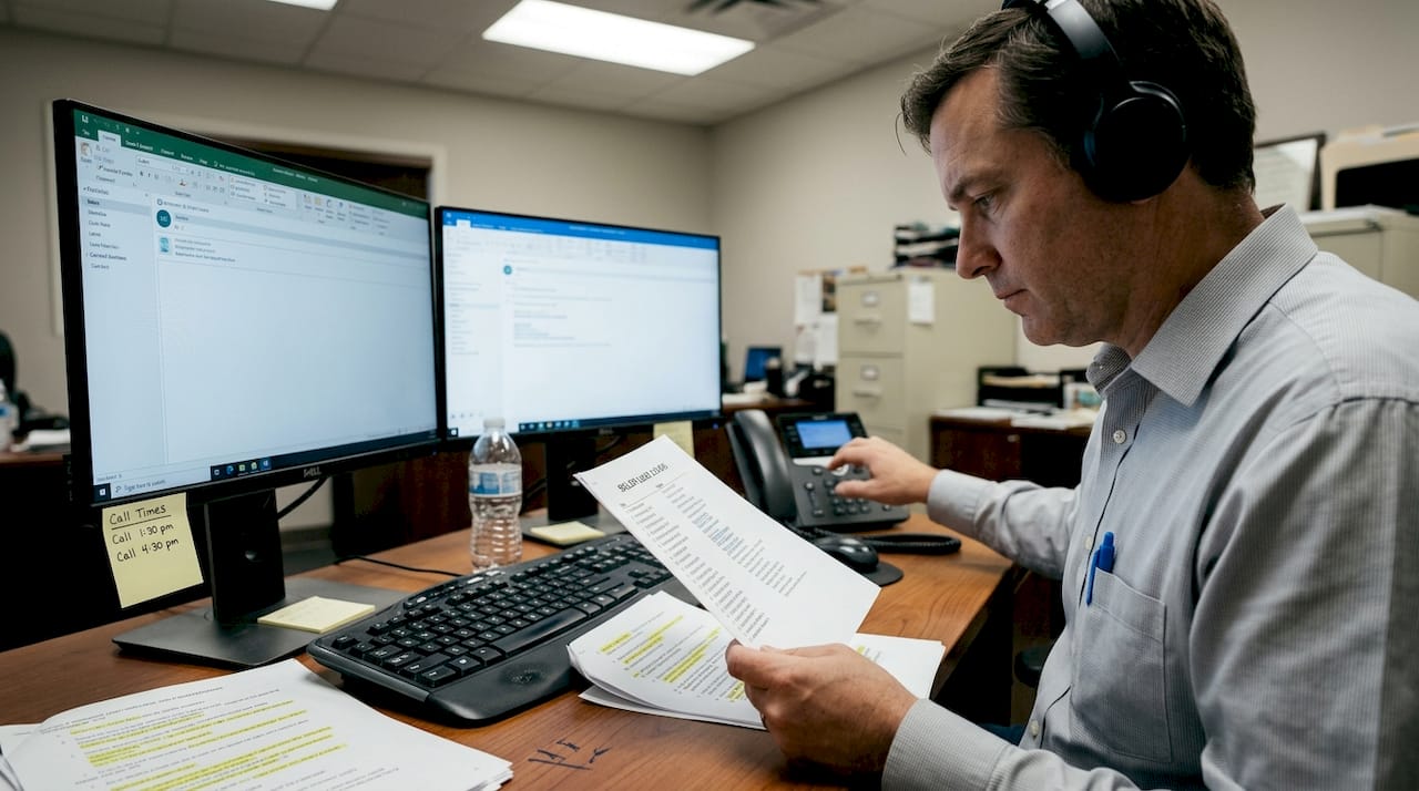 Professional segmenting and calling real estate leads