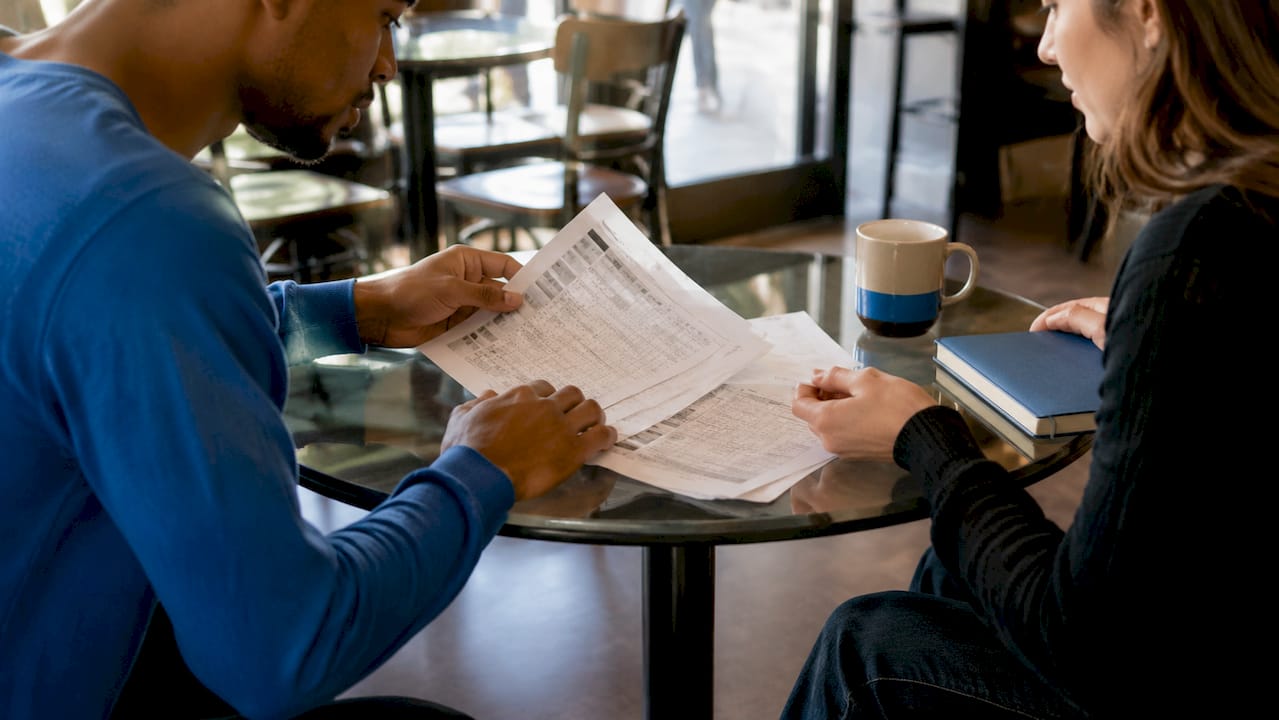 Hands scheduling follow-up walkthrough appointment