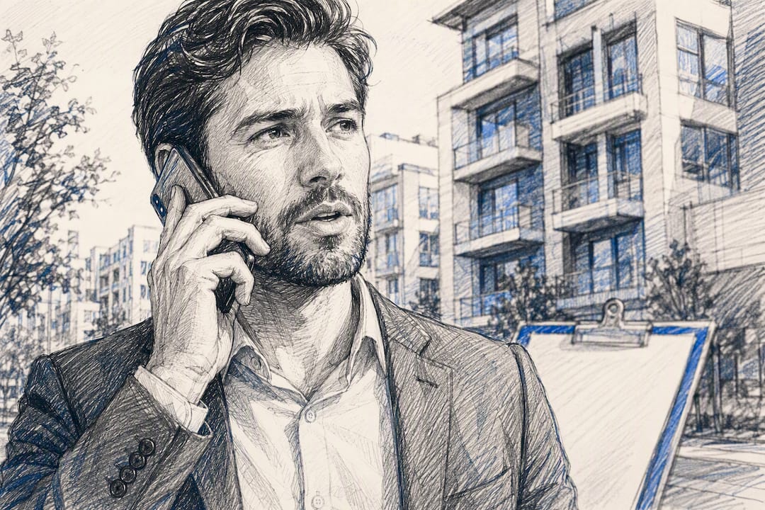 Investor making adaptive real estate call