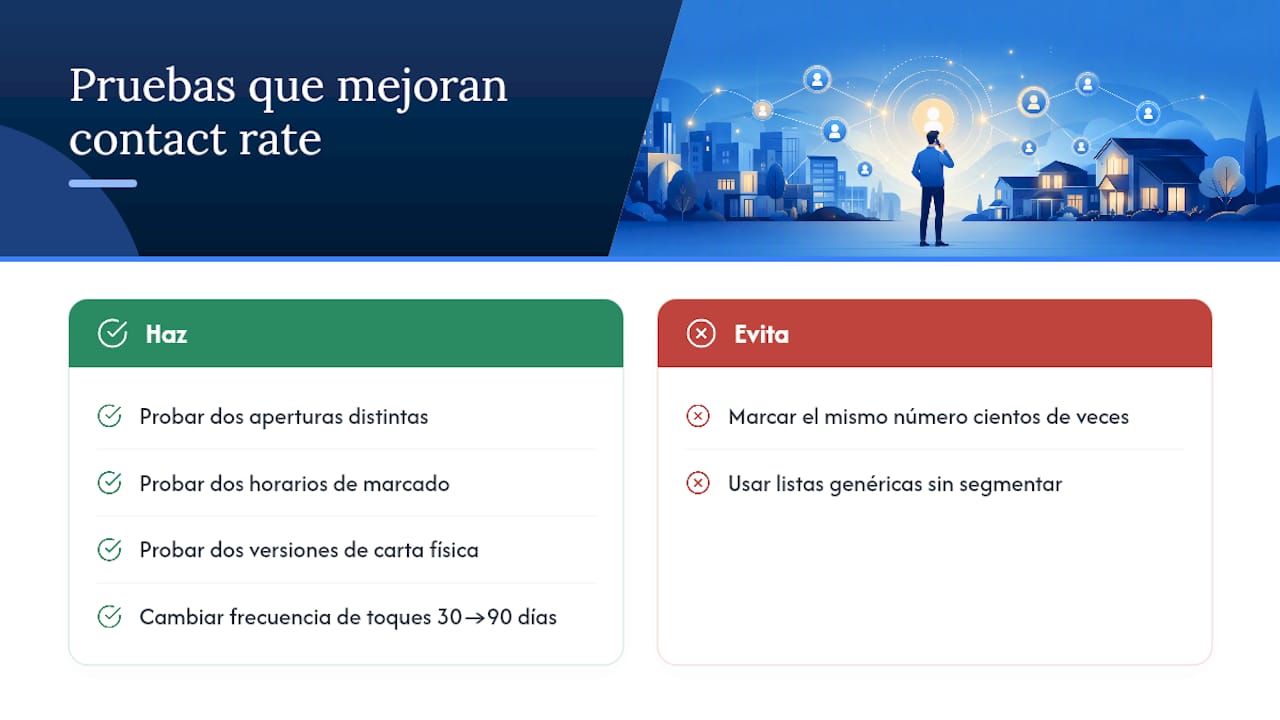 Métricas, benchmarks y qué probar después — overview diagram