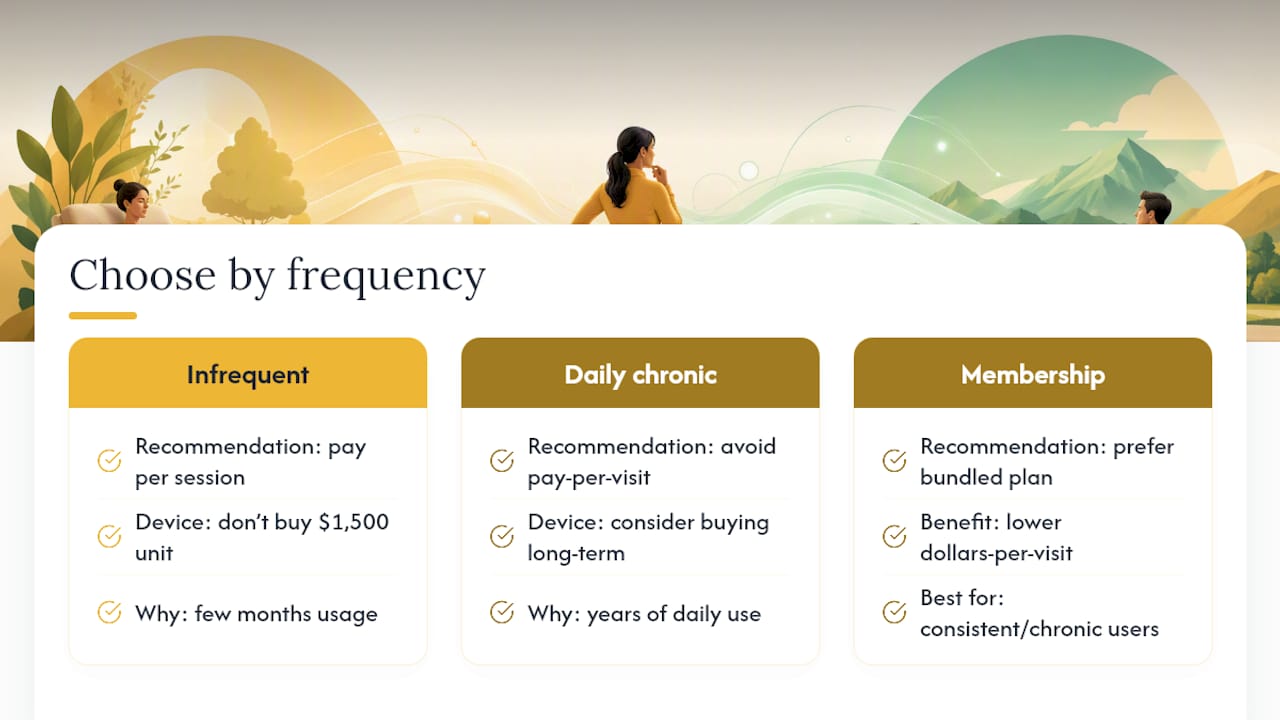 The Real Question Isn't Price, It's How Often You'll Use It — overview diagram