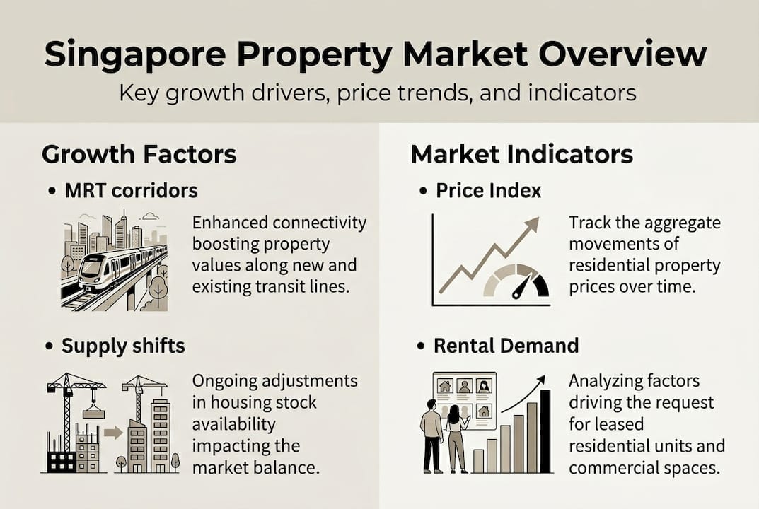 Infographic: Singapore real estate market drivers
