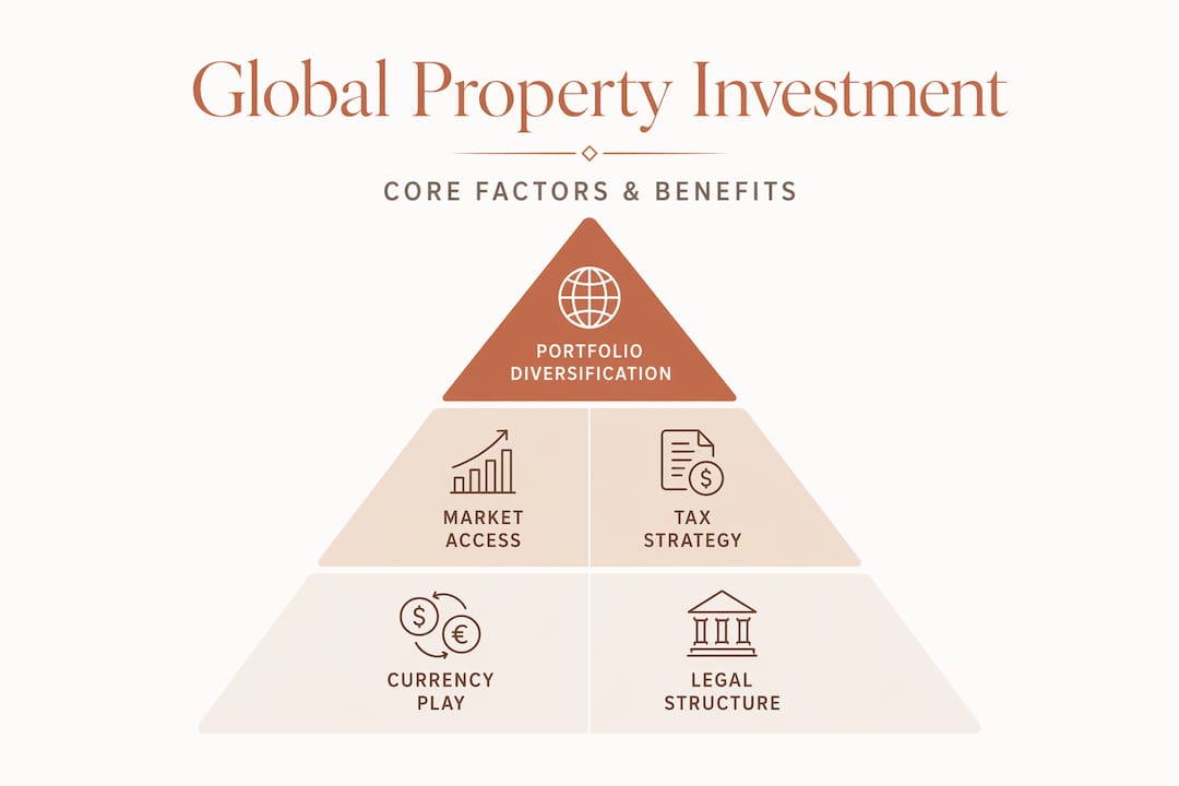 Hierarchy of key global property investment factors