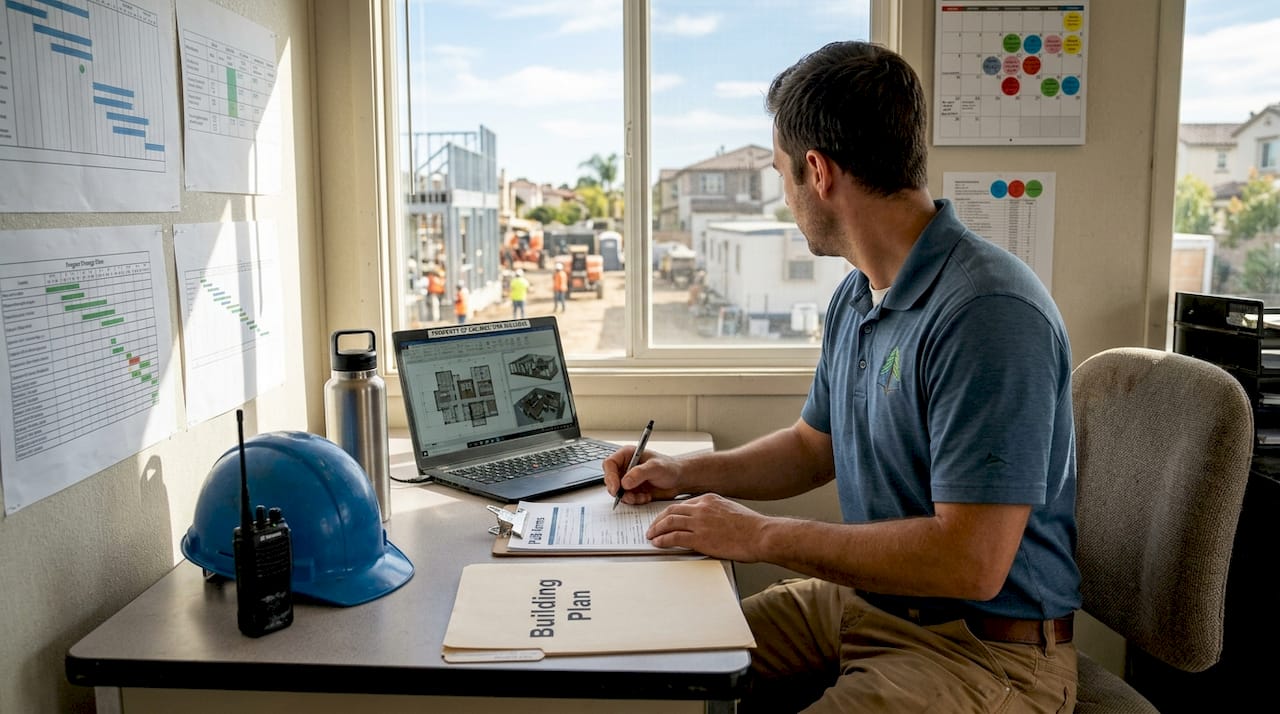 Site coordinator completing PUB approval paperwork