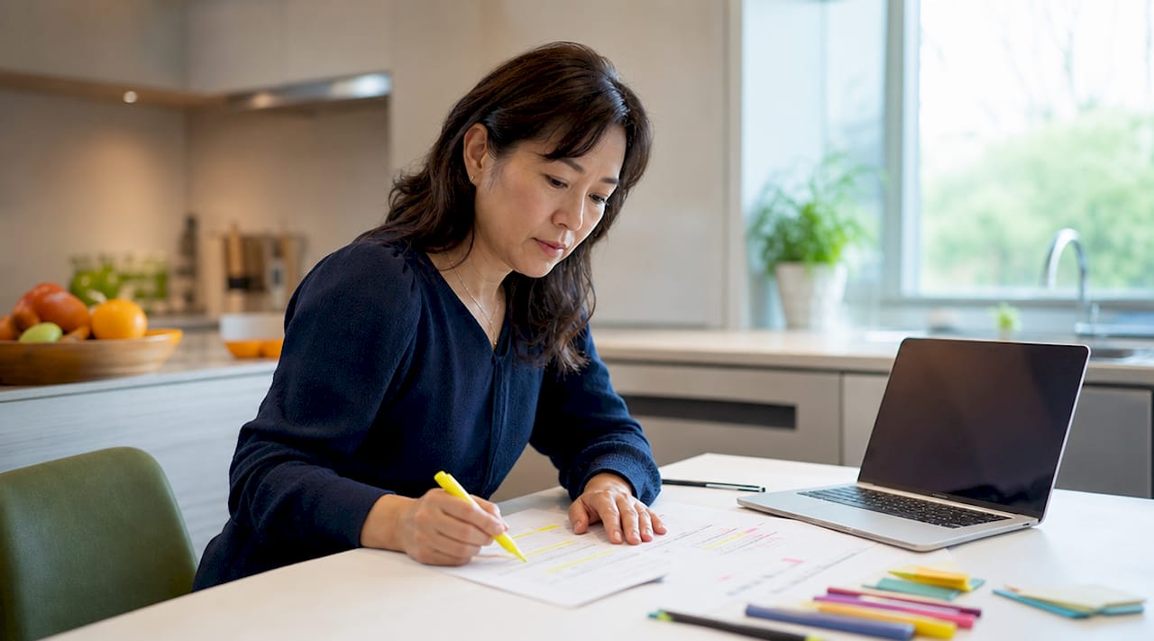 What Is Submission Consultancy for Construction Projects Hands highlighting submission checklist on desk