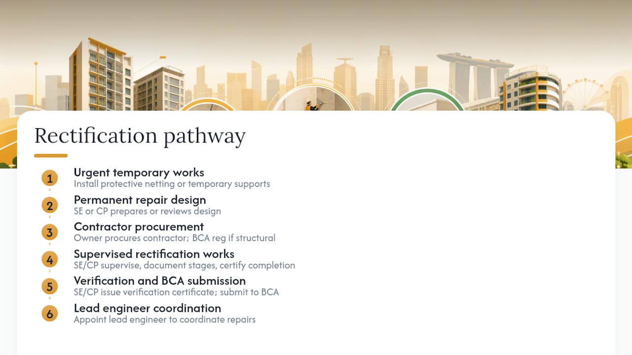 Rectification pathway — overview diagram