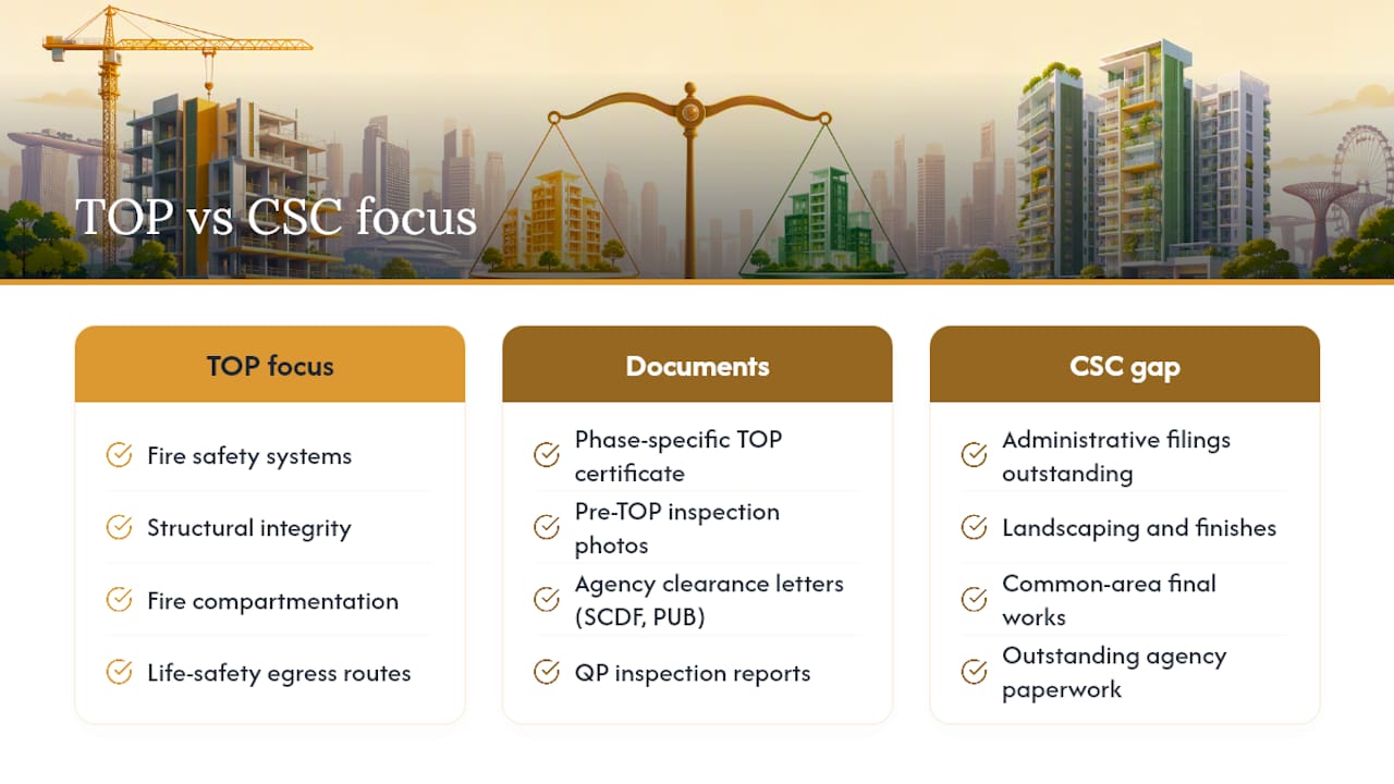 What Engineers Look For Before TOP and CSC Are Issued — overview diagram