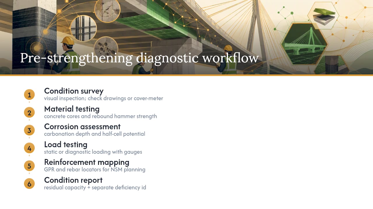 Structural condition assessment workflow