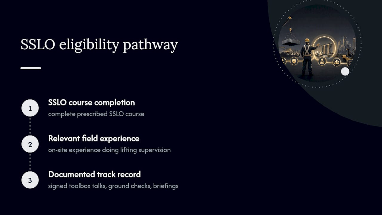 Two-stage SSLO eligibility pathway
