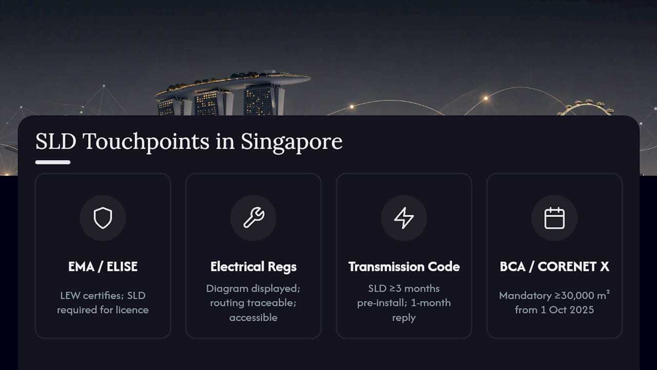 Four Singapore SLD regulatory touchpoints