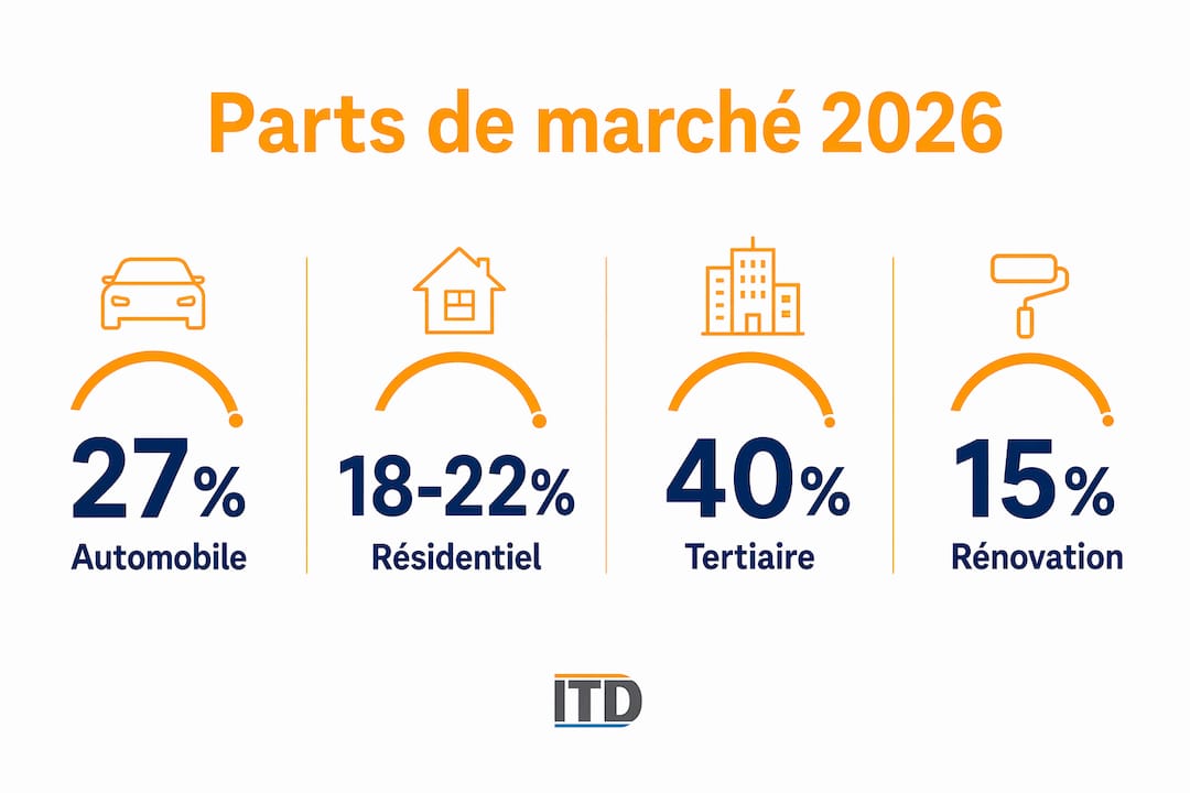 Panorama du marché des films pour vitrages à l’horizon 2026 : chiffres clés en infographie