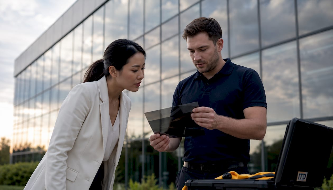 Échange autour d’un film qui invite à réfléchir sur la vie dans les immeubles de bureaux