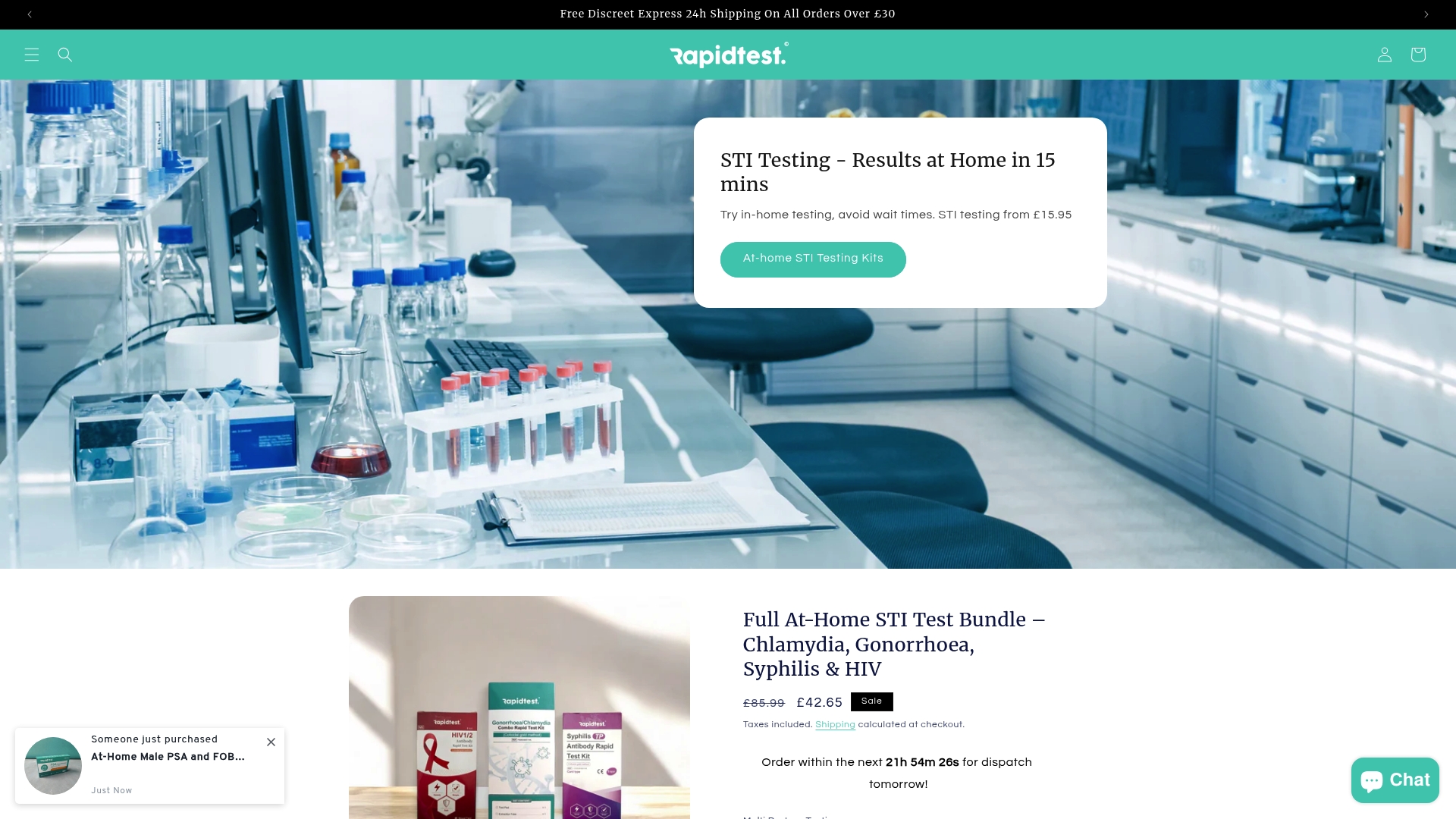 https://rapidtest.co