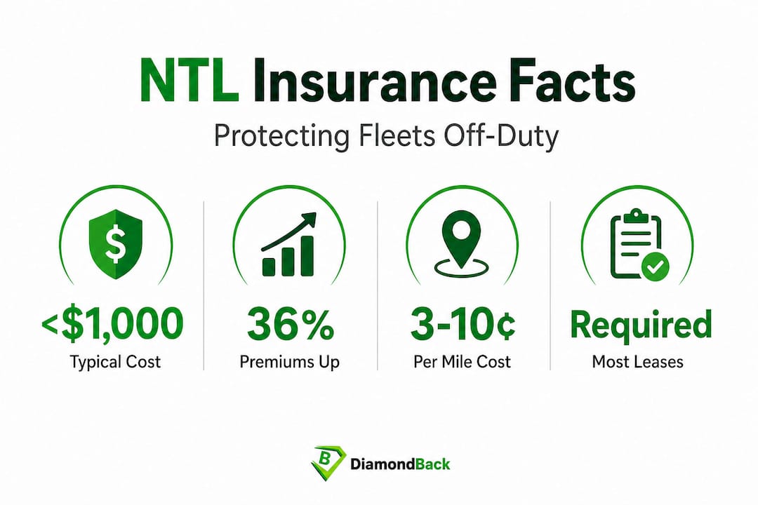 Infographic showing NTL cost, premium increases, lease requirement